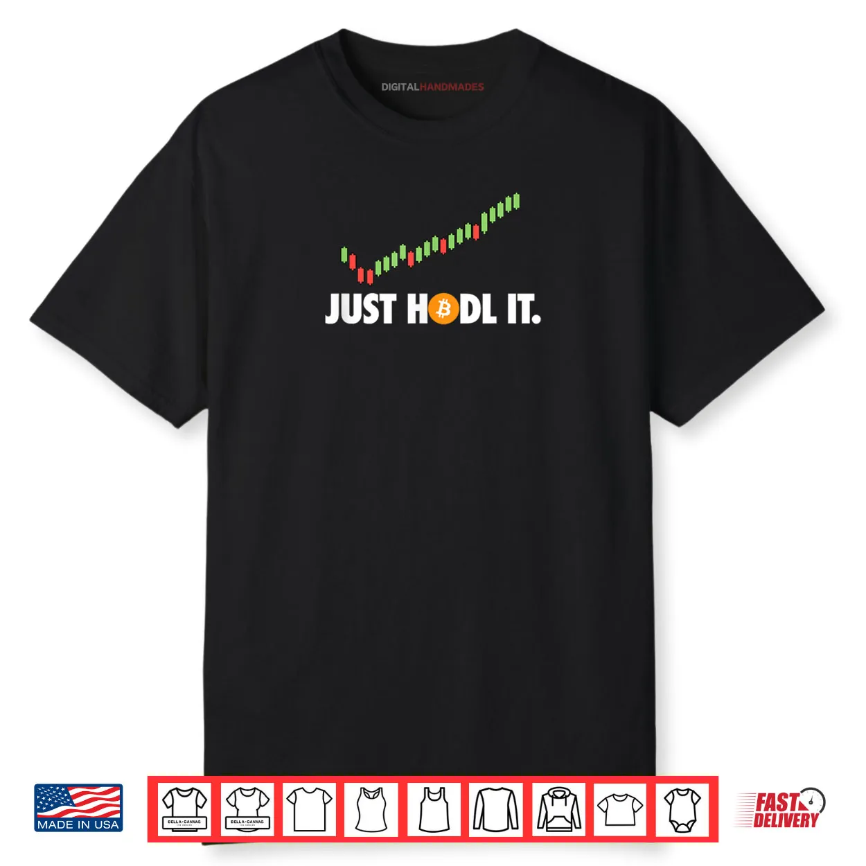 Just HODL It BTC Bitcoin Crypto Trader Miner Investor Shirt Just HODL It BTC Bitcoin Crypto Trader Miner Investor Shirt