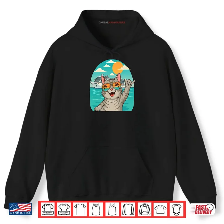 Cruisin' CAT Shirt 2 Hoodie Cruisin CAT Shirt