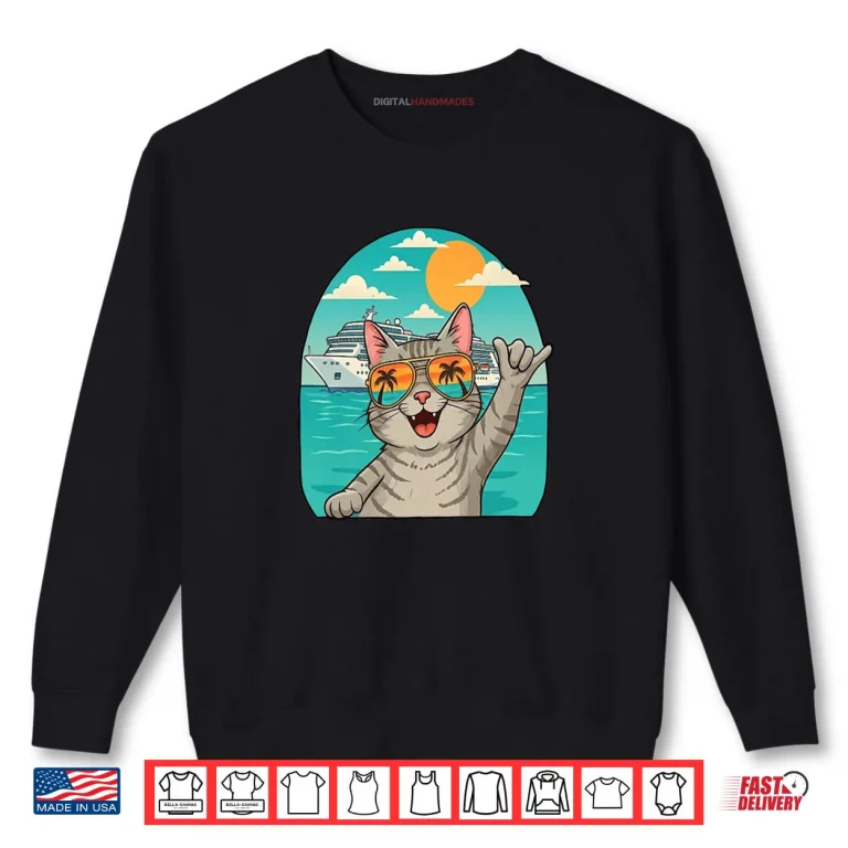 Cruisin' CAT Shirt 1 Sweatshirt Cruisin CAT Shirt