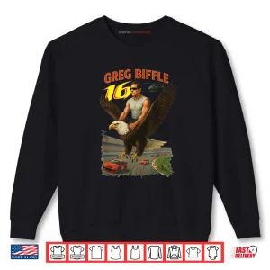 Greg Biffle Shirt 1 Sweatshirt Greg Biffle Retro Art Shirt