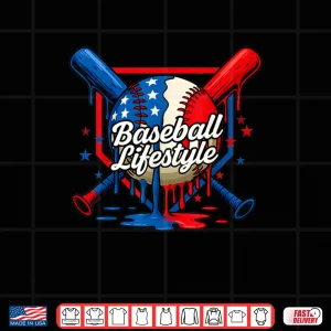 Design Baseball Life Style 101 Drip Baseball Shirt