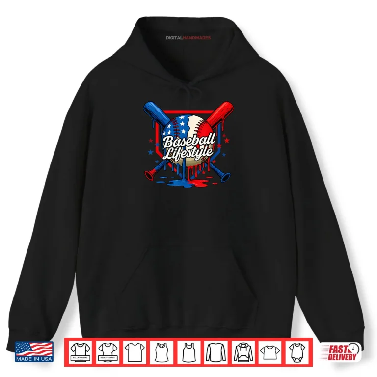Hoodie Baseball Life Style 101 Drip Baseball Shirt