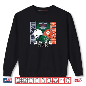 Penn State Nittany Lions vs Clemson Tigers Pinstripe Bowl 25 Shirt 1 Sweatshirt Penn State Nittany Lions vs Clemson Tigers Pinstripe Bowl 25 Shirt