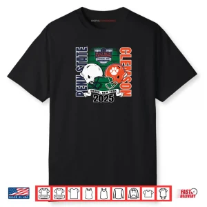 Penn State Nittany Lions vs Clemson Tigers Pinstripe Bowl 25 Shirt