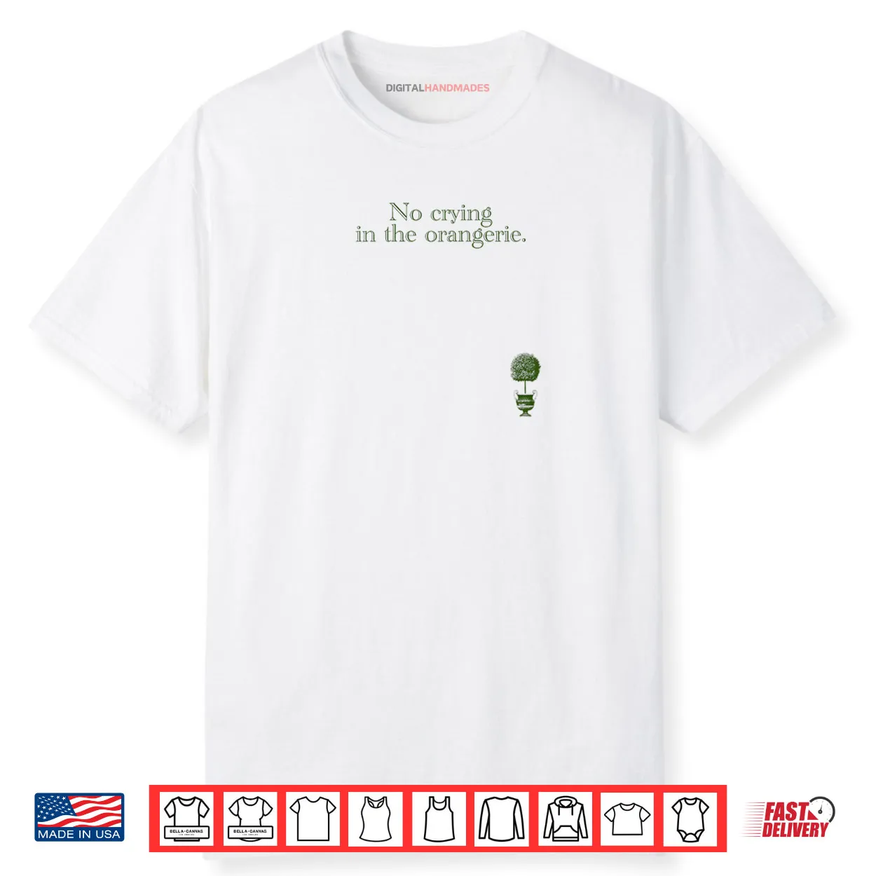 No Crying In The Orangerie Shirt No Crying In The Orangerie Shirt