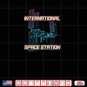 Design ISS International Space Station Spaceflight Science Shirt