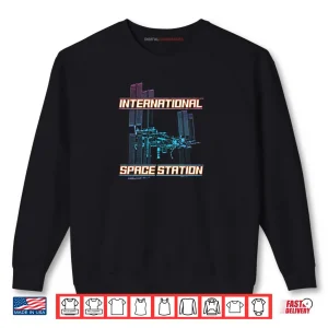 Sweatshirt ISS International Space Station Spaceflight Science Shirt
