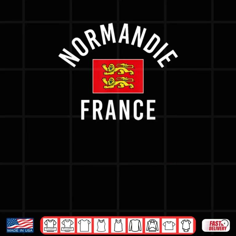 Design Normandy France Flag Shirt