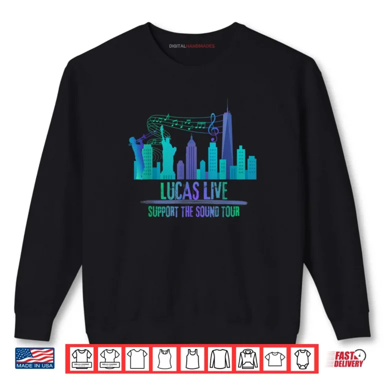 Sweatshirt Lucas Live Support The Sound Limited Edition Shirt