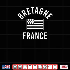 Brittany France Flag Shirt 3 Design Brittany France Flag Shirt