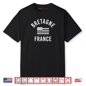 Brittany France Flag Shirt