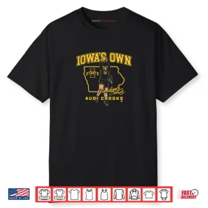 Audi Crooks State Star Iowa State Basketball Shirt