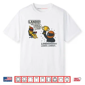 Lando Norris World Champion Meme Shirt