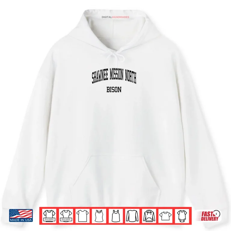 Hoodie Shawnee Mission North High School HS Overland Park KS Retro Shirt