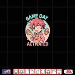 Design Game Day Activated Anime Chibi Football Shirt