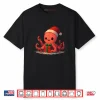 Cute Christmas Octopus Holiday Shirt