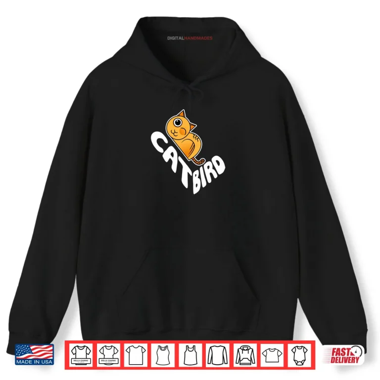 Hoodie Bird Cat Optical Illusion Graph Drawing Philosopher Shirt