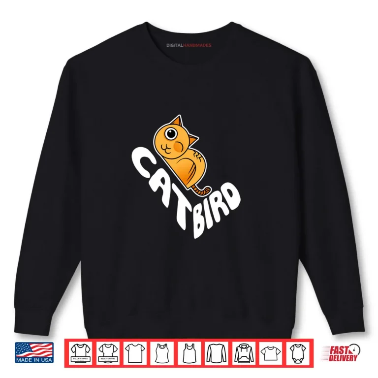 Sweatshirt Bird Cat Optical Illusion Graph Drawing Philosopher Shirt