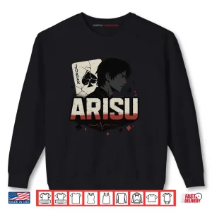 ARISU Joker Card Survival Graphic Arisu Shirt 1 Sweatshirt ARISU Joker Card Survival Graphic Arisu Shirt