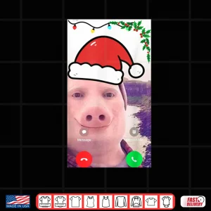 Design Funny Gen Z Humor Brainrot John Pork Calling Meme Shirt