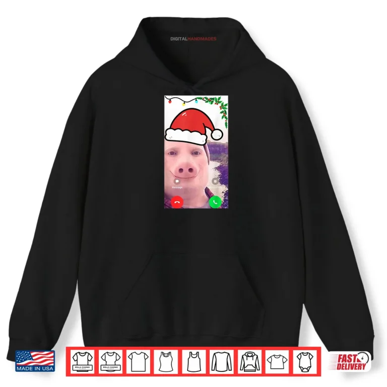Hoodie Funny Gen Z Humor Brainrot John Pork Calling Meme Shirt