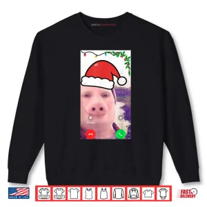 Sweatshirt Funny Gen Z Humor Brainrot John Pork Calling Meme Shirt