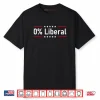 0% Liberal Zero Percent Statement Shirt