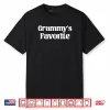 Grammy’s Favorite Grandparent Grandchild Vintage Shirt