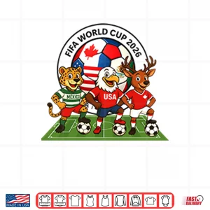 Design FIFA World Cup 2026 Mascot Shirt