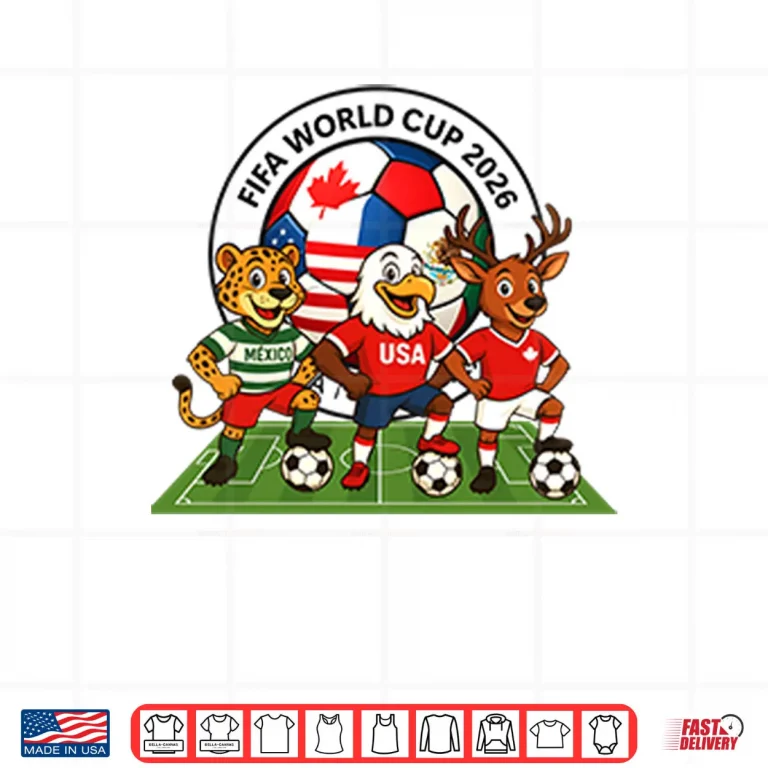 Design FIFA World Cup 2026 Mascot Shirt