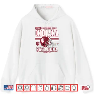 Hoodie 2026 Rose Bowl Game Indiana Pasadena Shirt
