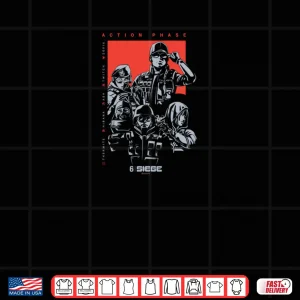 Rainbow 6 Siege Shirt 3 Design Rainbow 6 Siege Shirt 1