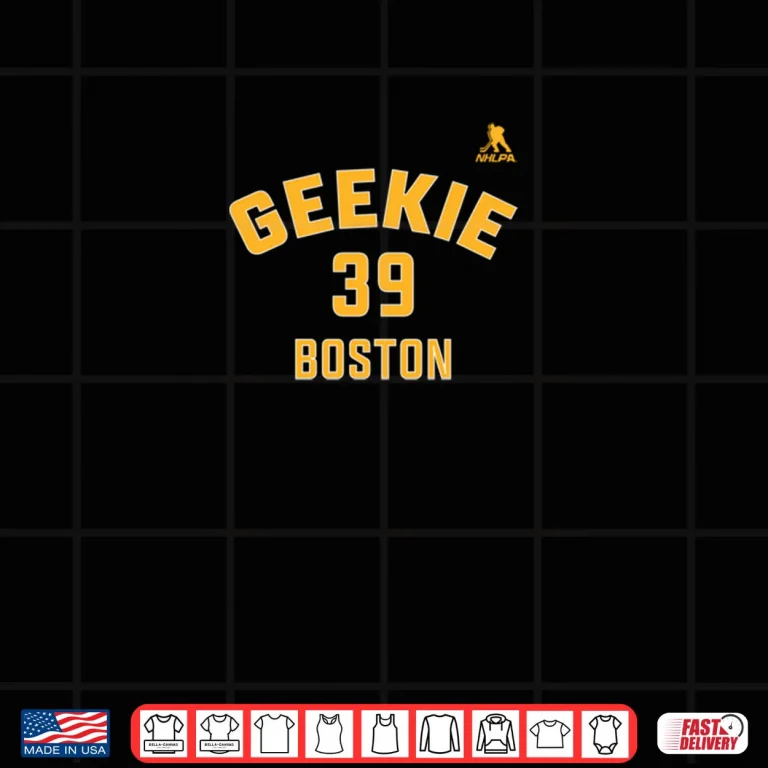 Design Morgan Geekie Boston Name Number Shirt