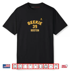 Morgan Geekie Boston Name & Number Shirt