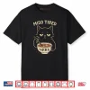 Miso Tired Funny Cat Japanese Pun Ramen Humor Shirt