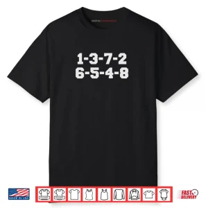 1 3 7 2 6 5 4 8 Shirt