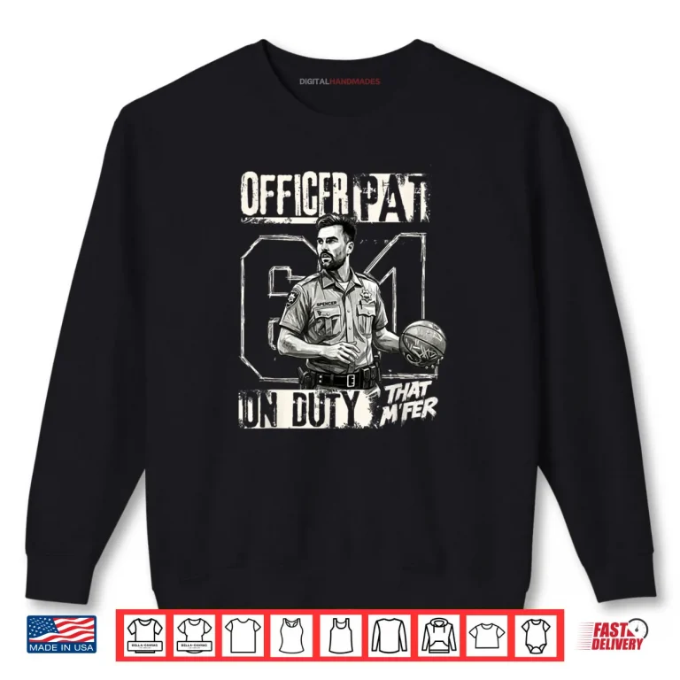 Sweatshirt Warrior 61 Funny Spencer Officer Pat Shirt 1