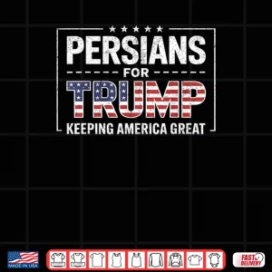Design Persians for Trump Keeping America Great Shirt