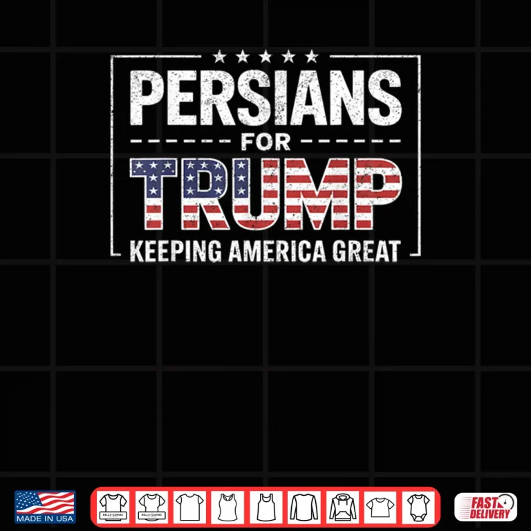 Design Persians for Trump Keeping America Great Shirt