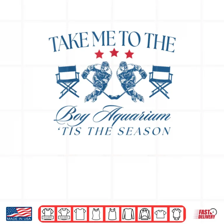 Design Take Me to The Boy Aquarium Hockey Lover Shirt