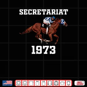 Design Secretariat 1973 Horse Racing Shirt