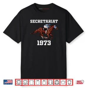 Secretariat 1973 Horse Racing Shirt