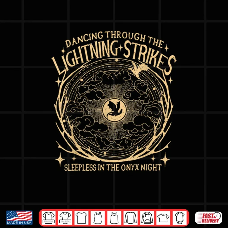 Design Dancing Through The Lightning Strikes Dragon Lover Shirt