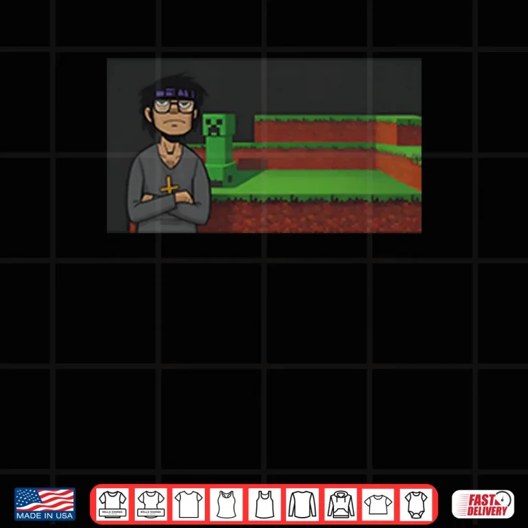 Design Murdoc Niccals Minecraft Shirt