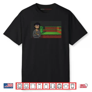 Murdoc Niccals Minecraft Shirt