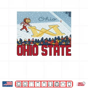Design Brutus Ohio State Snow Fan Football Shirt