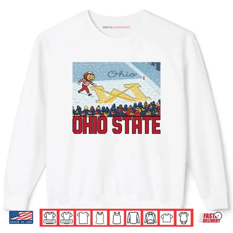 Brutus Ohio State Snow Fan Football Shirt 1 Sweatshirt Brutus Ohio State Snow Fan Football Shirt