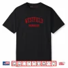 Westfield High School HS Westfield MA Vintage Sports Shirt