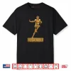 Gold Football Award Statue with Number 15 HEISMENDOZA Pride Shirt