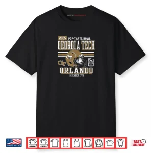 Georgia Tech Yellow Jackets Pop Tarts Bowl 2025 Shirt